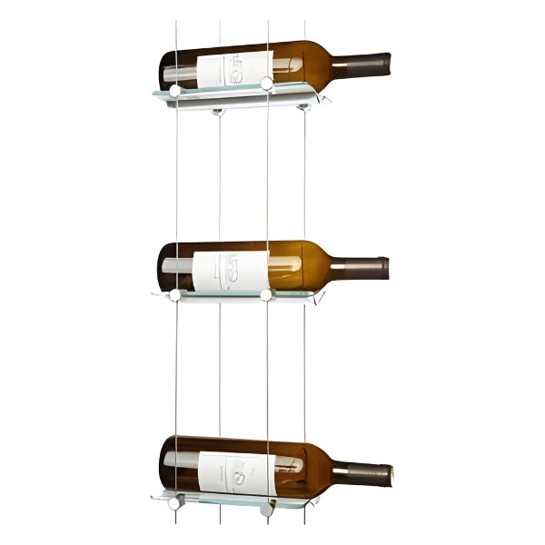 Blue Grouse 12 Bottles Float Cable Wine Racking Display Kit