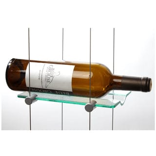 Blue Grouse 12 Bottles Float Cable Wine Racking Display Kit