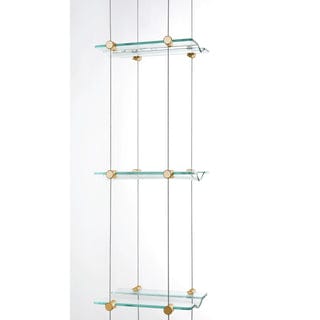 Blue Grouse 12 Bottles Float Cable Wine Racking Display Kit