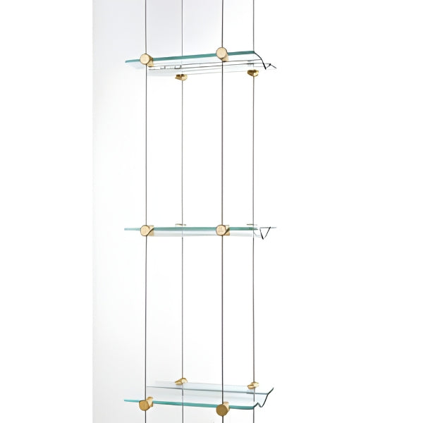 Blue Grouse 12 Bottles Float Cable Wine Racking Display Kit