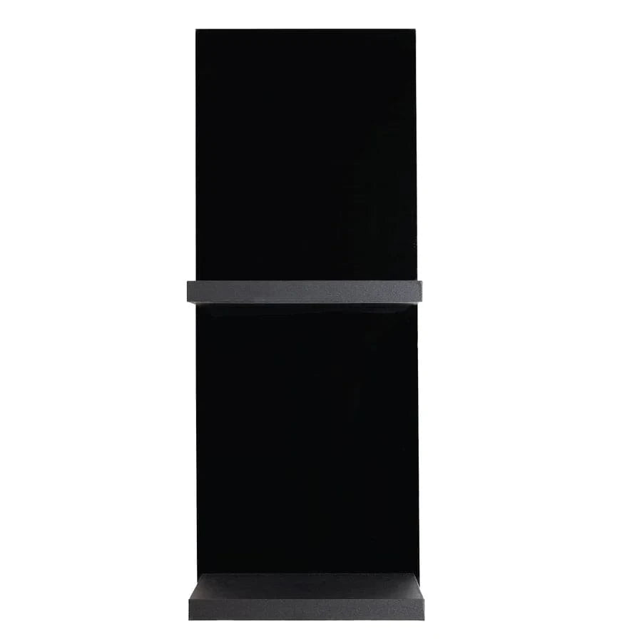 Blue Grouse 3 Foot Flat Black Vinyl Floating Shelves 3FT-SHELVES-K