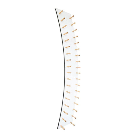 Blue Grouse 6 Foot Tall Curved Wine Peg and Panel Kit CURV