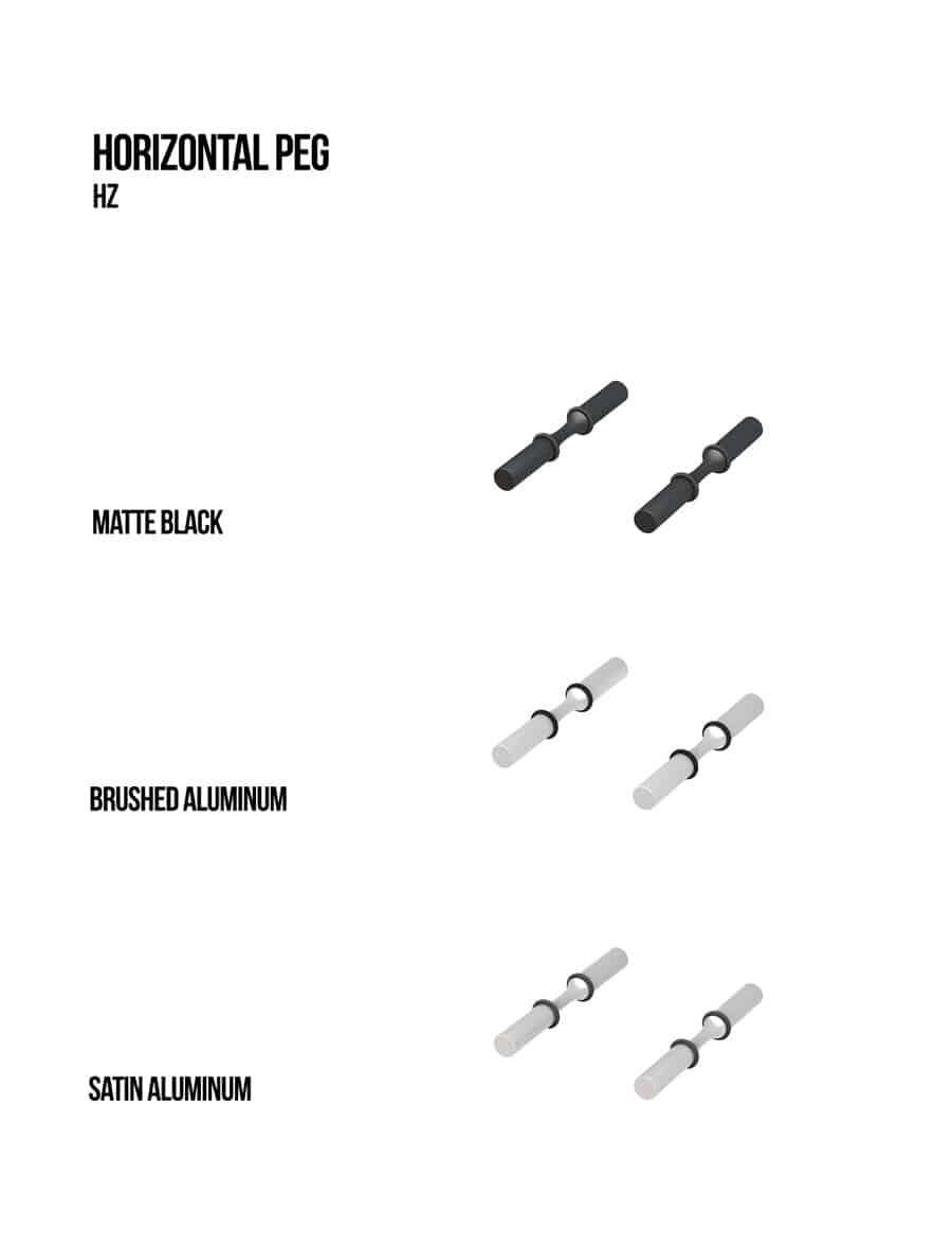 Ultra Wine Racks - Fusion HZ Label-Out Wine Wall Black Acrylic (3 Foot)