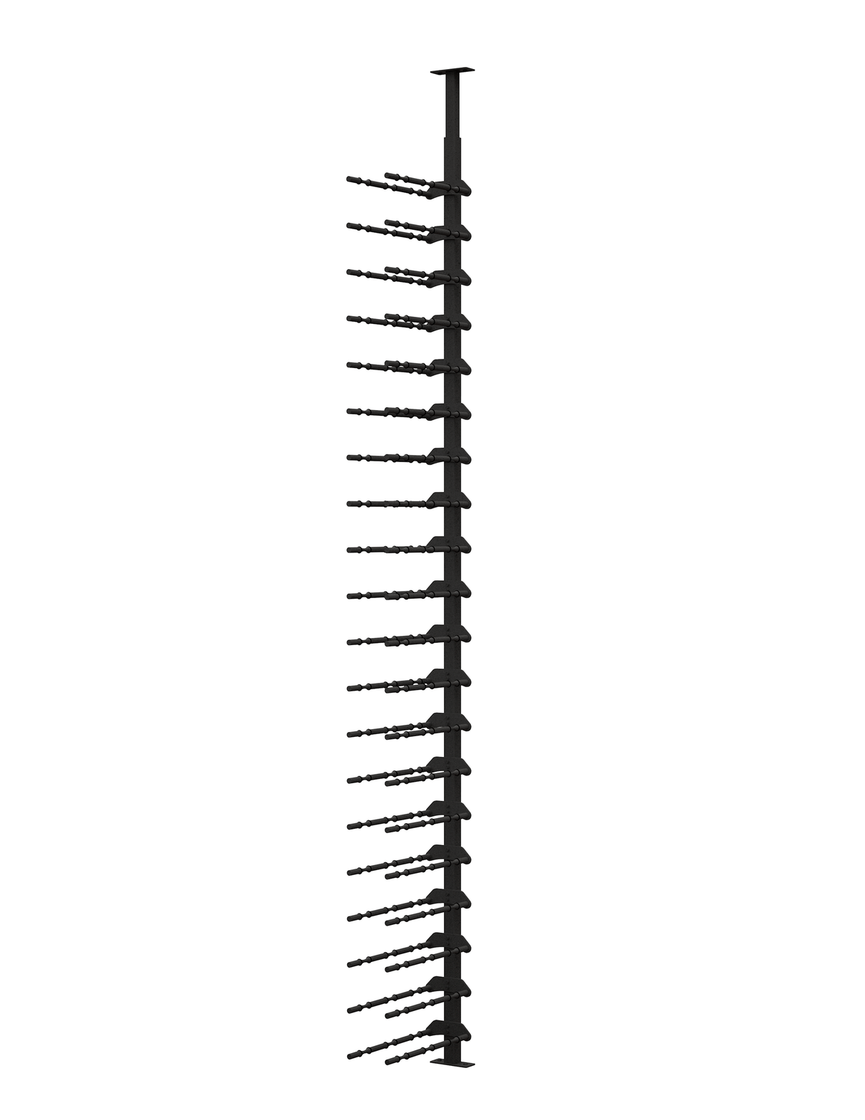 Ultra Wine Racks HZ Minimalist 60 Bottles Floor-to-Ceiling Display