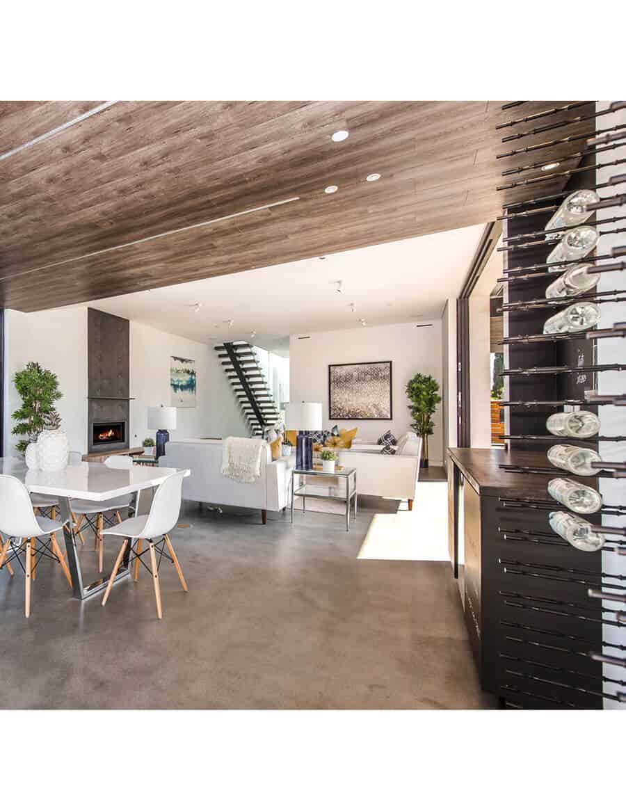 Ultra Wine Racks HZ Wall Rails - 2FT Metal Wine Racks (6 to 18 Bottles)