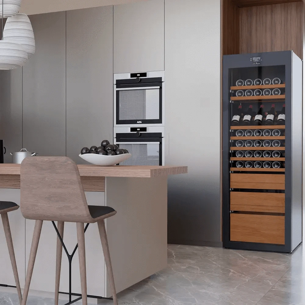Wine Guardian Luxury Enoteca Style Multi-Zone Wine Cooler