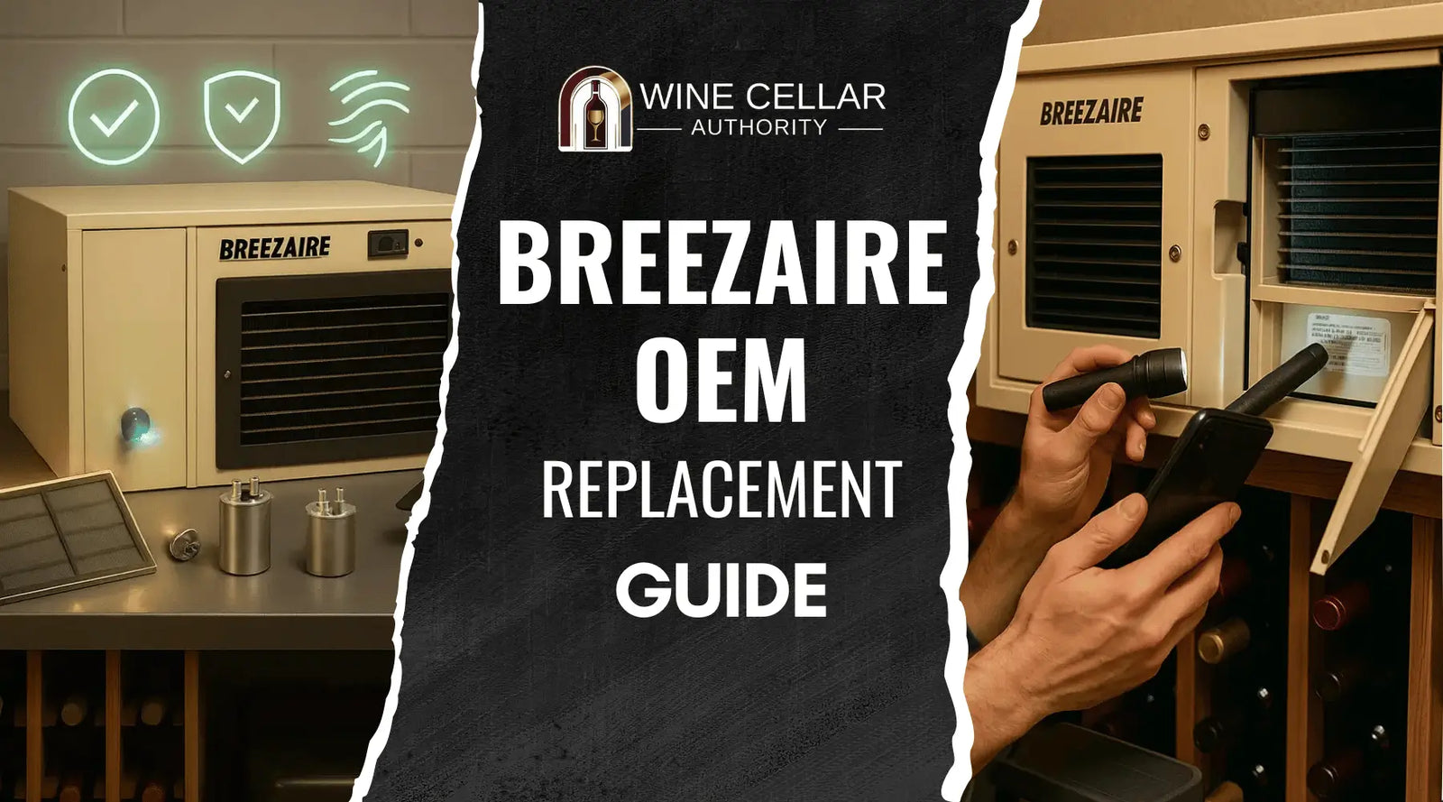 Breezaire OEM Replacement Guide | Wine Cellar Authority