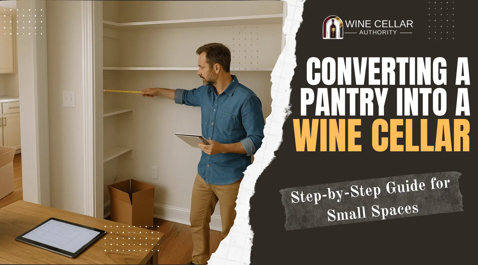 Converting a Pantry Into a Wine Cellar: Step-by-Step Guide for Small Spaces | Wine Cellar Authority