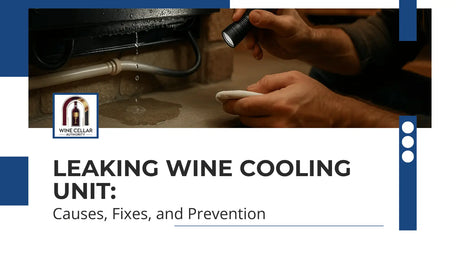 Leaking Wine Cooling Unit: Causes, Fixes, and Prevention | Wine Cellar Authority