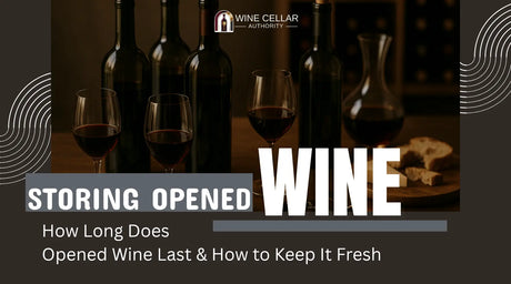Storing Opened Wine: How Long Does Opened Wine Last & How to Keep It Fresh | Wine Cellar Authority