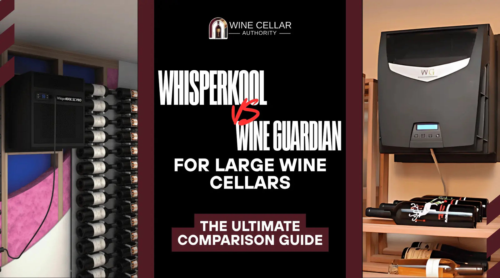 WhisperKOOL vs Wine Guardian for Large Wine Cellars: The Ultimate Comparison Guide