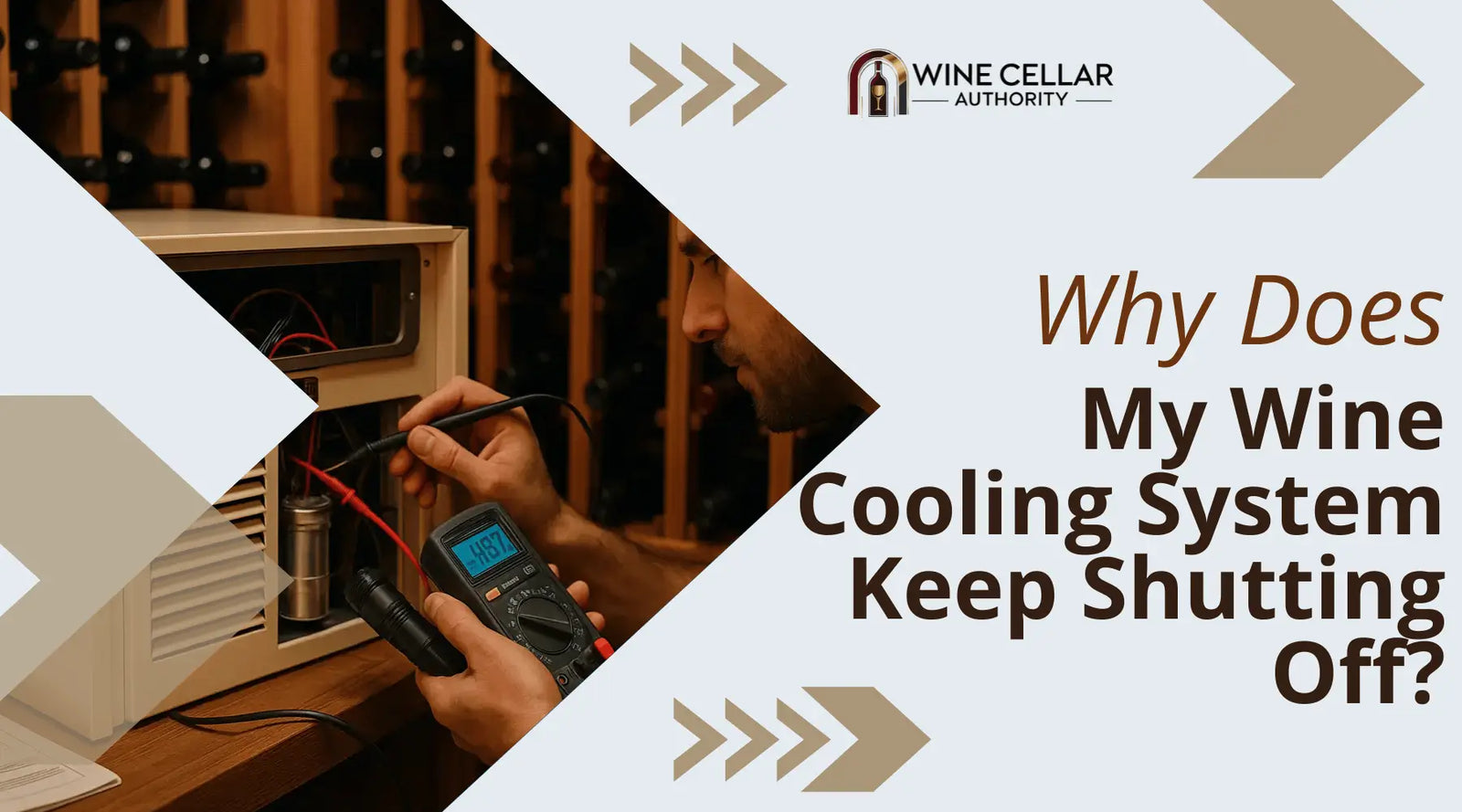 Why Does My Wine Cooling System Keep Shutting Off? | Wine Cellar Authority