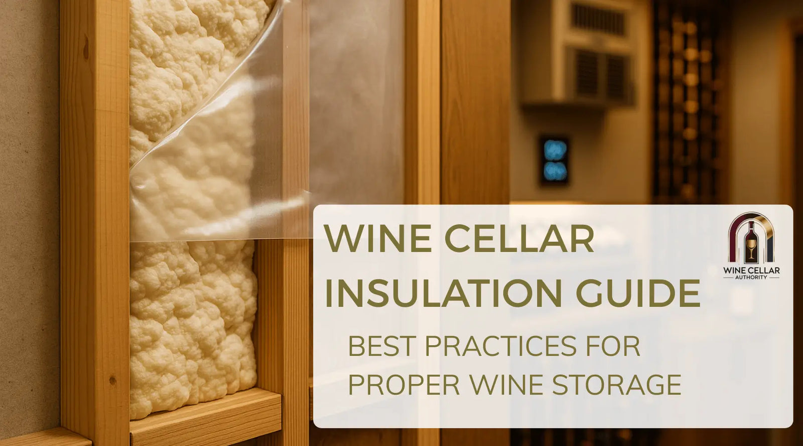 Wine Cellar Insulation Guide: Best Practices for Proper Wine Storage | Wine Cellar Authority