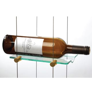 Blue Grouse 12 Bottles Float Cable Wine Racking Display Kit