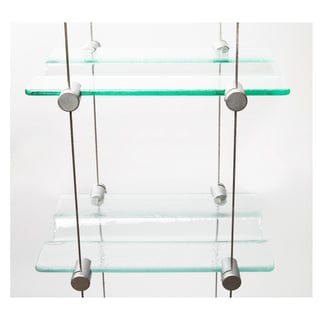 Blue Grouse 12 Bottles Float Cable Wine Racking Display Kit