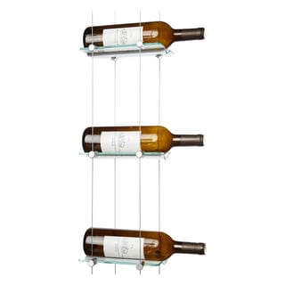 Blue Grouse 12 Bottles Float Cable Wine Racking Display Kit