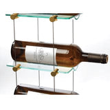 Blue Grouse 12 Bottles Float Cable Wine Racking Display Kit