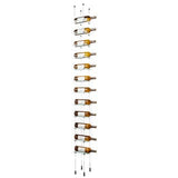 Blue Grouse 12 Bottles Float Cable Wine Racking Display Kit