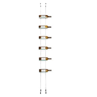 Blue Grouse 6 Bottle Float Cable Wine Racking Display Kit
