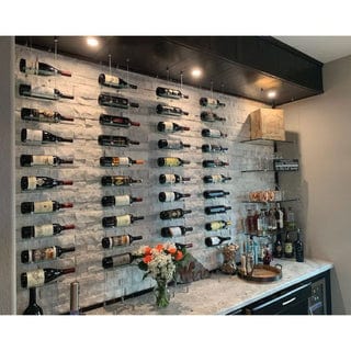 Blue Grouse 6 Bottle Float Cable Wine Racking Display Kit