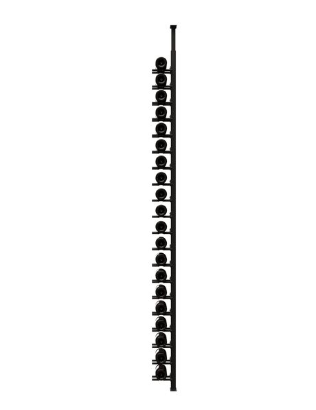 Ultra Wine Racks 21 Bottles HZ 1-Sided Floor-to-Ceiling Display