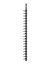 Ultra Wine Racks 21 Bottles HZ 1-Sided Floor-to-Ceiling Display