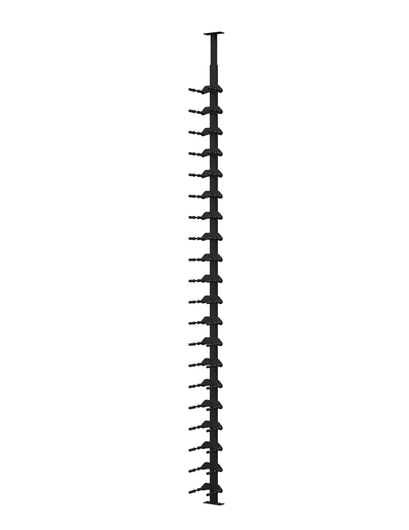 Ultra Wine Racks 21 Bottles HZ 1-Sided Floor-to-Ceiling Display