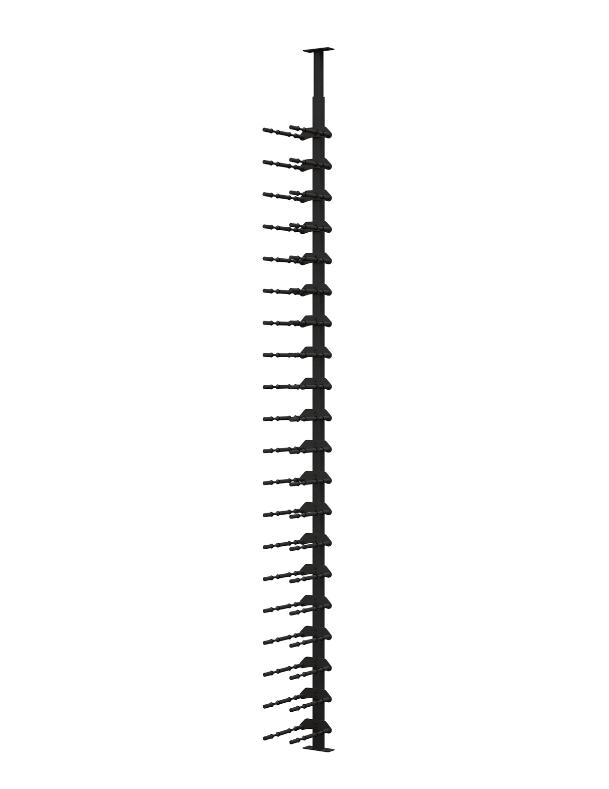 Ultra Wine Racks 40 Bottles HZ Minimalist 1-Sided Display