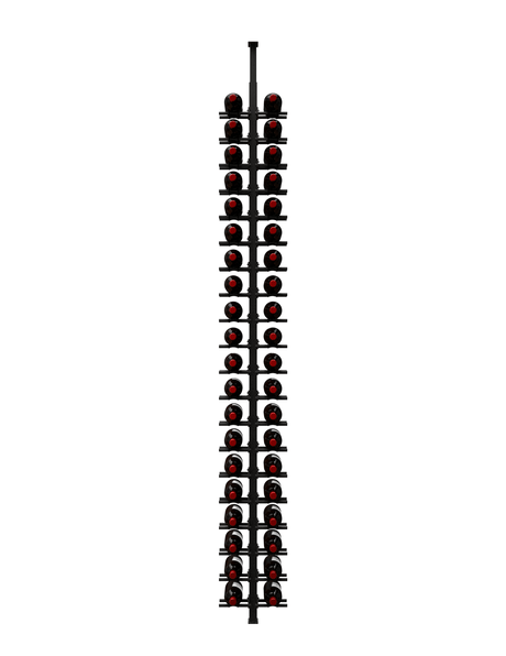 Ultra Wine Racks 42 Bottles HZ 2-Sided Floor-to-Ceiling Display