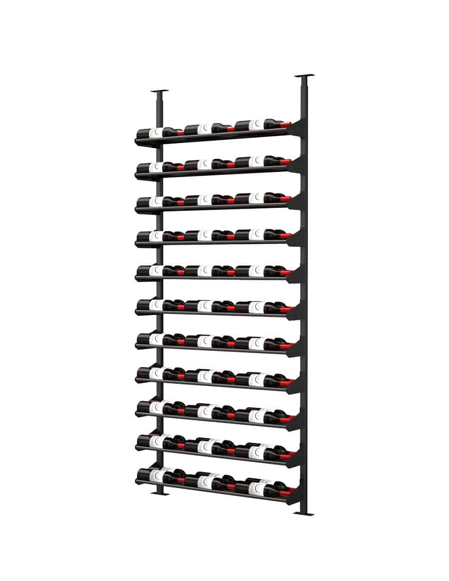 Ultra Wine Racks 66-99 Bottles Standard Showcase Horizontal