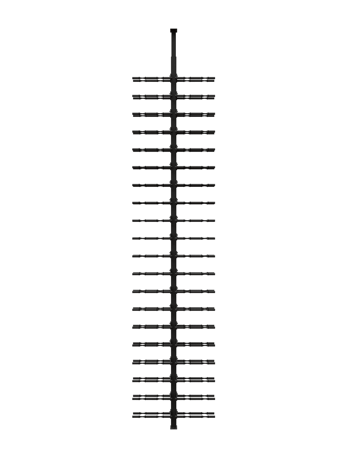 Ultra Wine Racks 84 Bottles HZ 2-Sided Floor-to-Ceiling Display