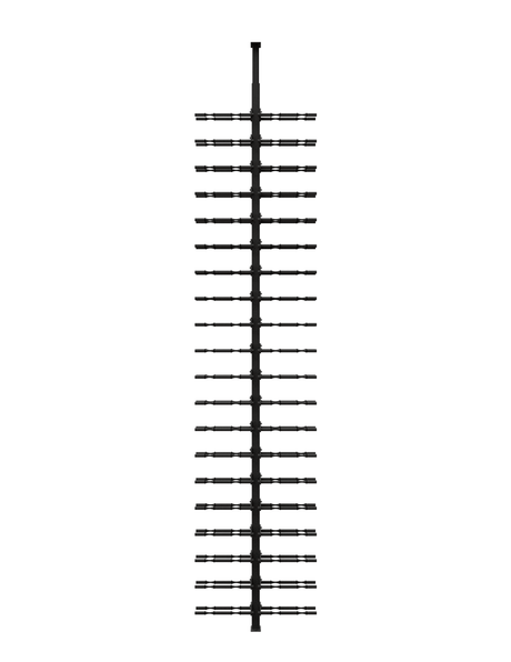 Ultra Wine Racks 84 Bottles HZ 2-Sided Floor-to-Ceiling Display