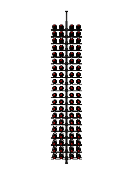 Ultra Wine Racks 84 Bottles HZ 2-Sided Floor-to-Ceiling Display