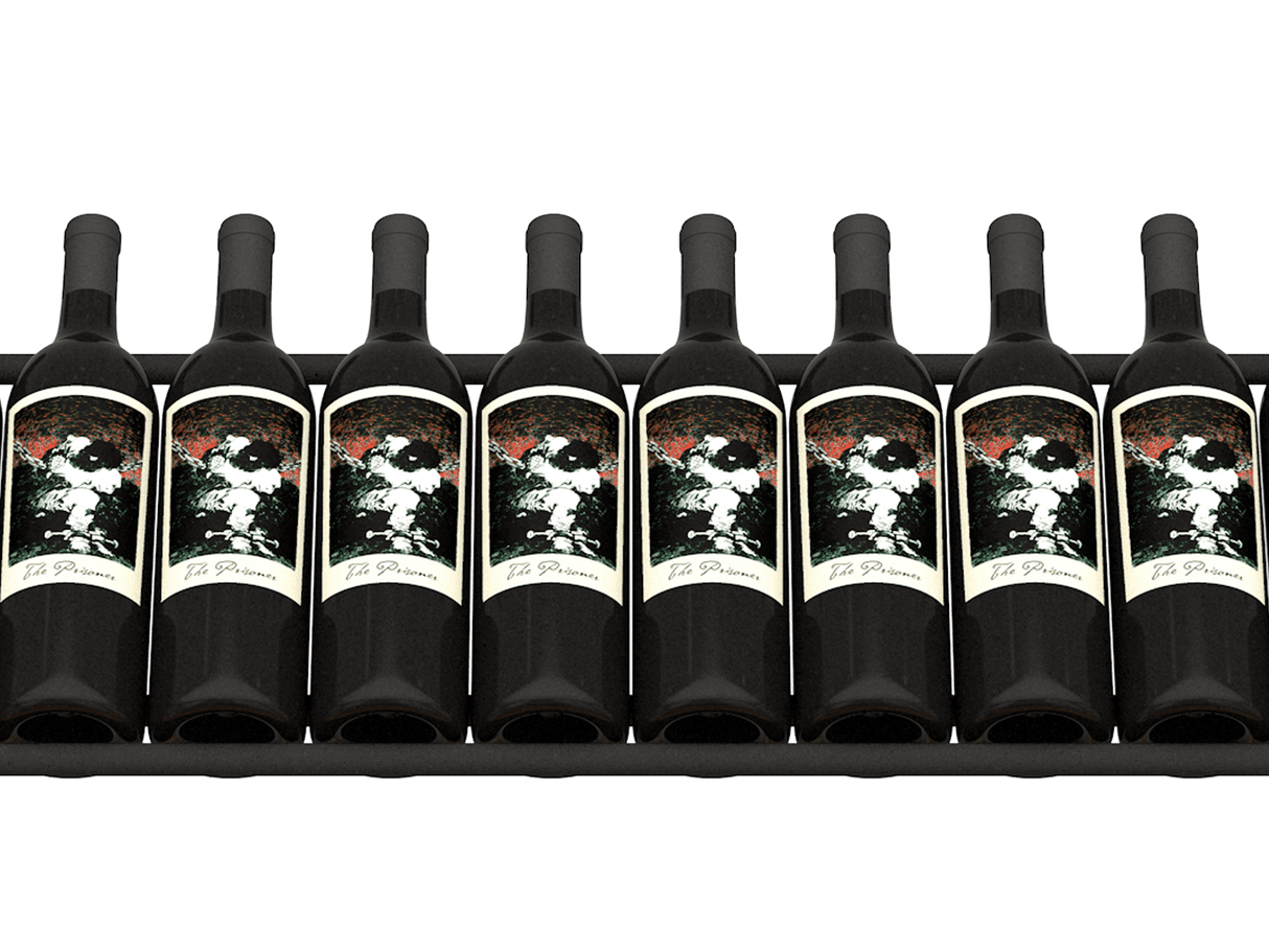 Ultra Wine Racks Display Row SC-DR-BLK