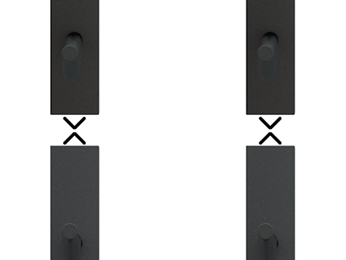 Ultra Wine Racks E-Series 1-4Ft Wall Rails Metal Wine Rack