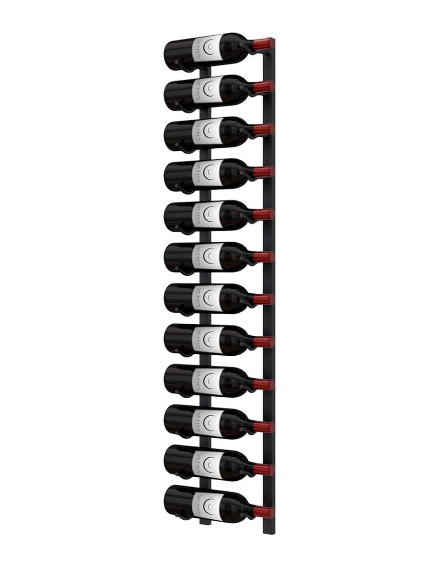 Ultra Wine Racks E-Series 1-4Ft Wall Rails Metal Wine Rack