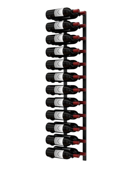 Ultra Wine Racks E-Series 1-4Ft Wall Rails Metal Wine Rack