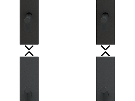 Ultra Wine Racks E-Series Magnum Wall Rails Metal Wine Rack