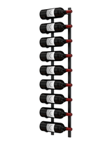 Ultra Wine Racks E-Series Magnum Wall Rails Metal Wine Rack