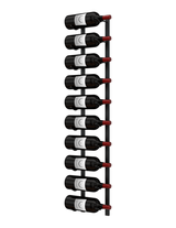Ultra Wine Racks E-Series Magnum Wall Rails Metal Wine Rack
