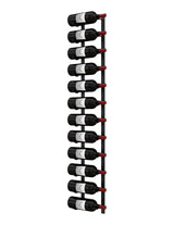 Ultra Wine Racks E-Series Magnum Wall Rails Metal Wine Rack