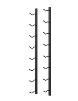 Ultra Wine Racks E-Series Magnum Wall Rails Metal Wine Rack