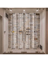 Ultra Wine Racks Floor-To-Ceiling Mounted Display - 1 Sided (21 Bottles)