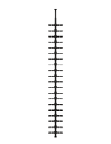 Ultra Wine Racks HZ Minimalist 40 Bottles 2-Sided Display