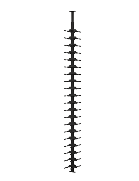 Ultra Wine Racks HZ Minimalist 40 Bottles 2-Sided Display
