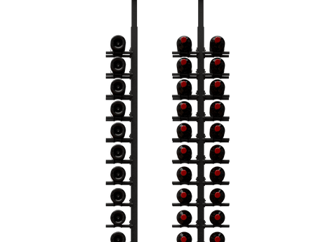 Ultra Wine Racks HZ Minimalist 40 Bottles 2-Sided Display