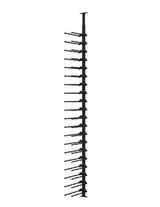 Ultra Wine Racks HZ Minimalist 60 Bottles Floor-to-Ceiling Display