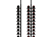 Ultra Wine Racks HZ Minimalist 80 Bottles 2-Sided Display