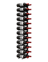 Ultra Wine Racks HZ Wall Rails - 4FT Metal Wine Racks (12 to 36 Bottles)