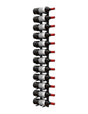 Ultra Wine Racks HZ Wall Rails - 4FT Metal Wine Racks (12 to 36 Bottles)